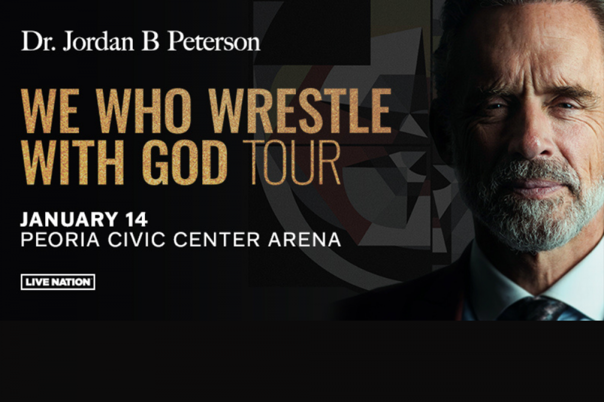 Win Tickets to Dr. Jordan B Peterson at the Peoria Civic Center!